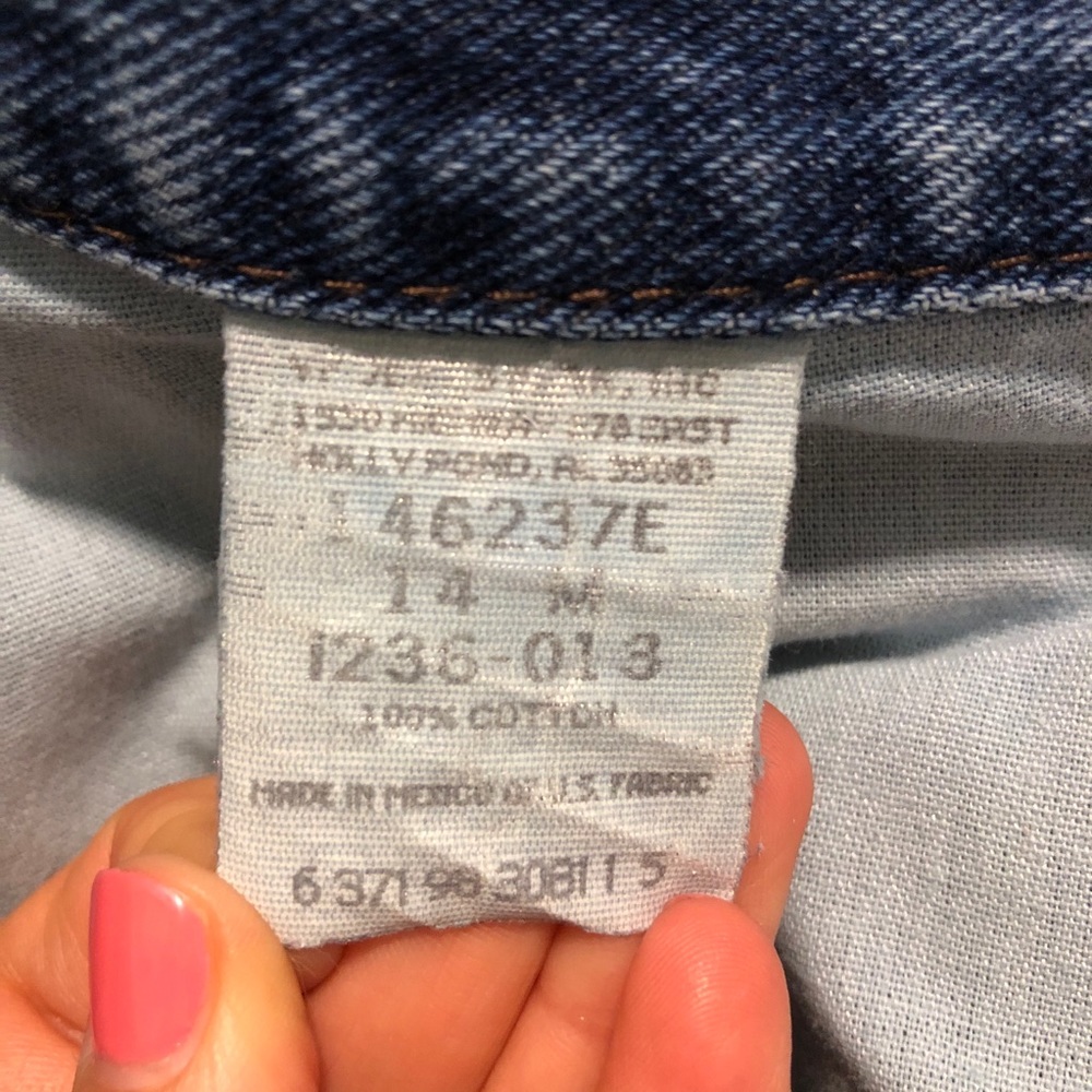 Vintage Riders Denim High Rise Mom Jean Shorts - Picture 3 of 9